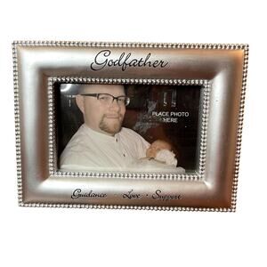 Godfather picture frame 6.5x4.5, opening 4.25x 3.3/4 "  Abbey Press